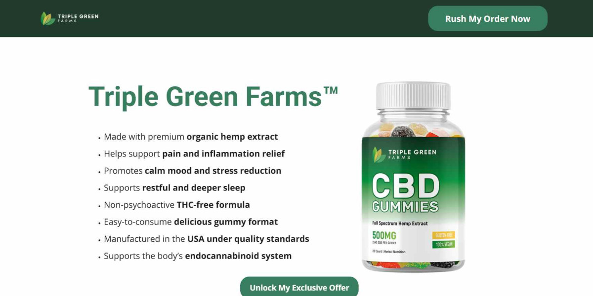 Triple Green Farms Official Website – Explore Natural Ingredients, Benefits & How It Works?